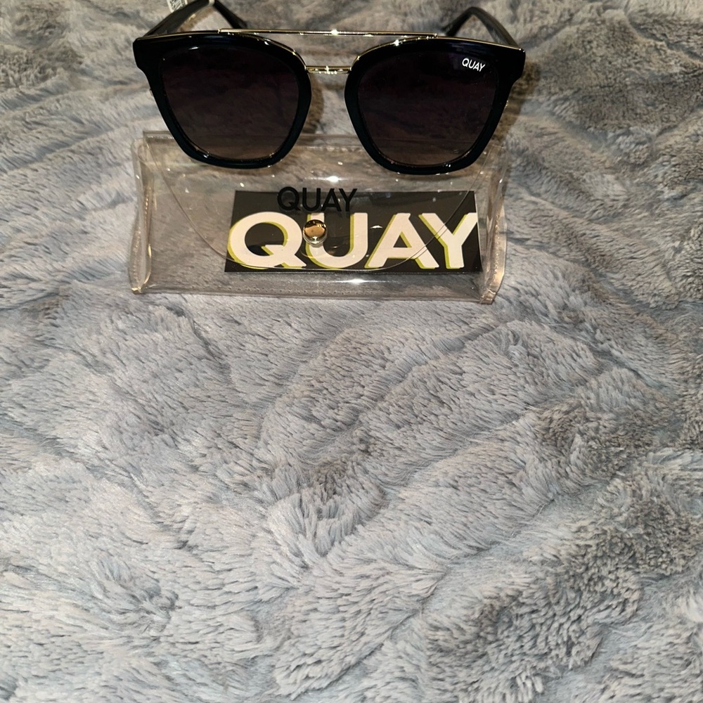 Quay Australia Black Sunglasses
